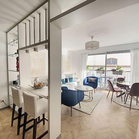 Appartement Style Architecte Proche De La Plage 戛纳 外观 照片