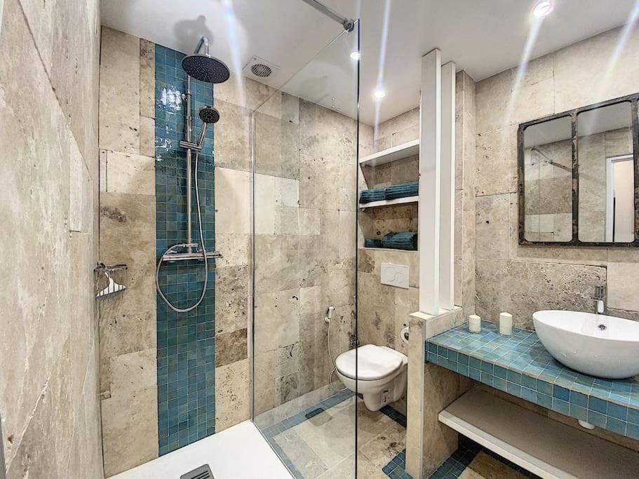 Appartement Style Architecte Proche De La Plage 戛纳 外观 照片