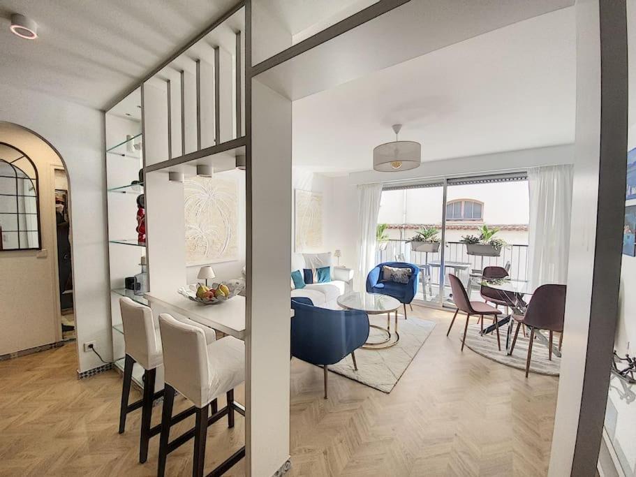 Appartement Style Architecte Proche De La Plage 戛纳 外观 照片